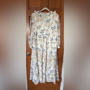 Floral Long Sleeve Dress